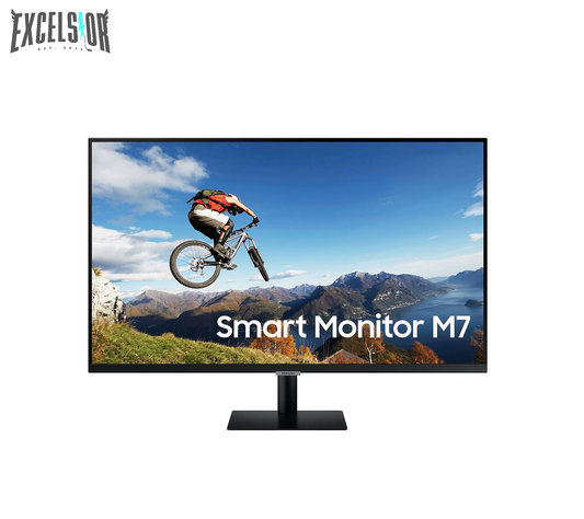 Samsung 32" 4K UHD Smart Monitor With Mobile Connectivity (LS32CM701UEXXP)