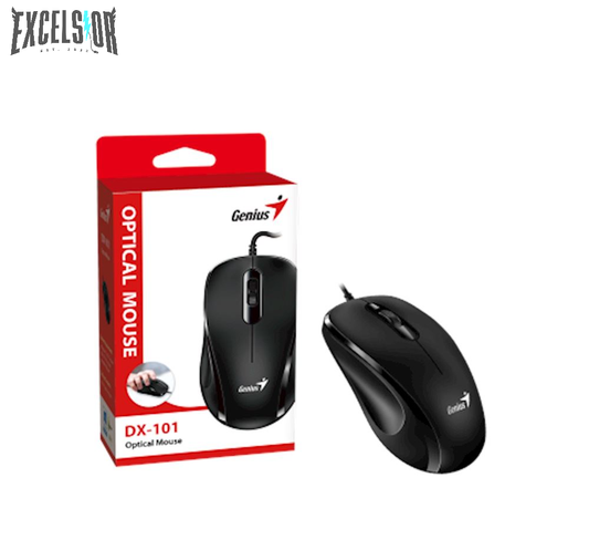 Genius DX-101 USB Full Size Wired Optical Mouse