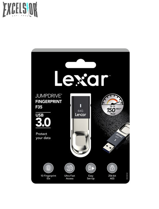 Lexar JumpDrive F35 Fingerprint USB