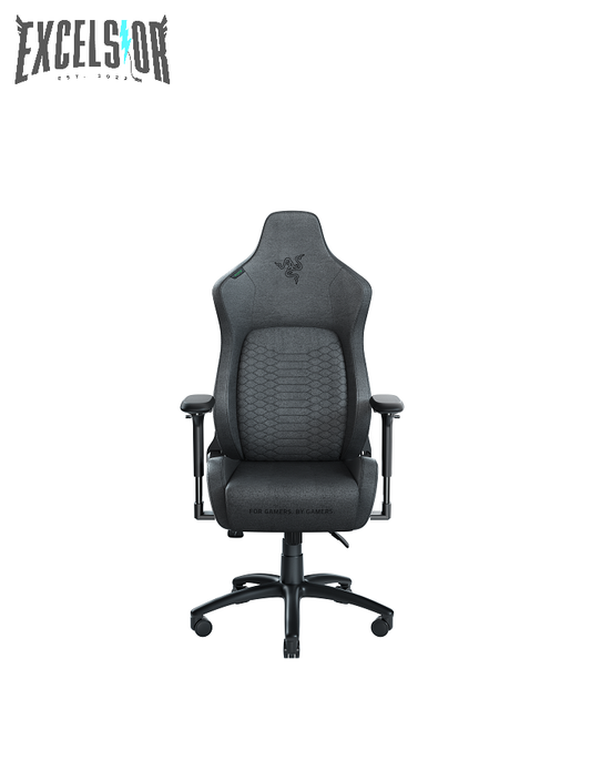 Razer Iskur - Dark Gray Fabric Gaming Chair with Built in Lumbar Support (NASA) - AP Packaging