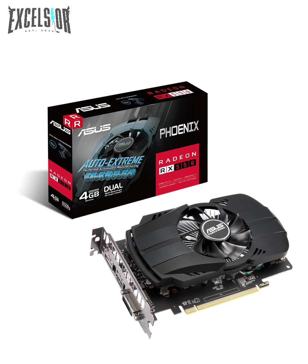ASUS Phoenix AMD Radeon RX 550 4GB Evo