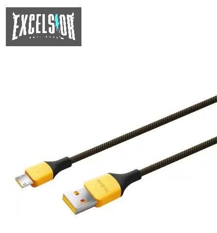 Realme Micro-USB Cable RMW2193 - Black & Yellow
