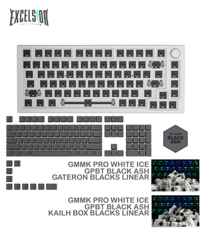 Glorious GMMK Pro Pre-Built Set W/Switches and Keycaps (Assembled Set)