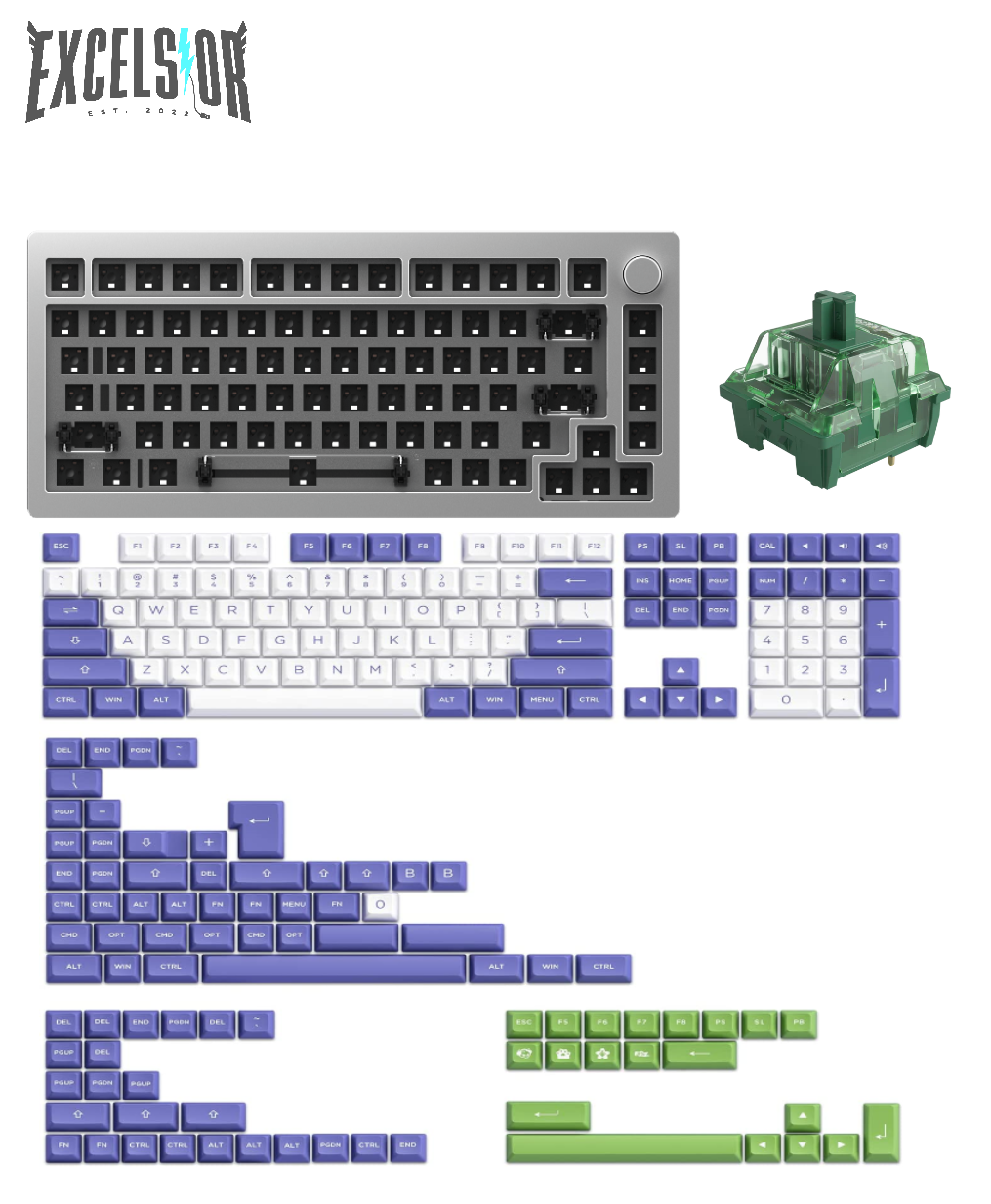 Akko x Monsgeek M1 Pre-built Keyboard