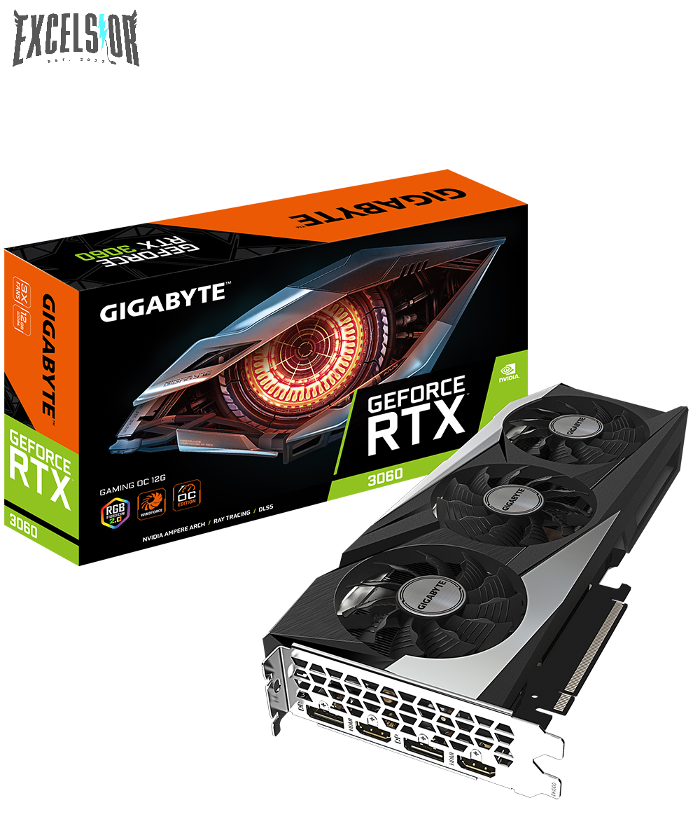 Gigabyte GeForce RTX 3060 Gaming OC 12GB (rev. 2.0) - LHR Version
