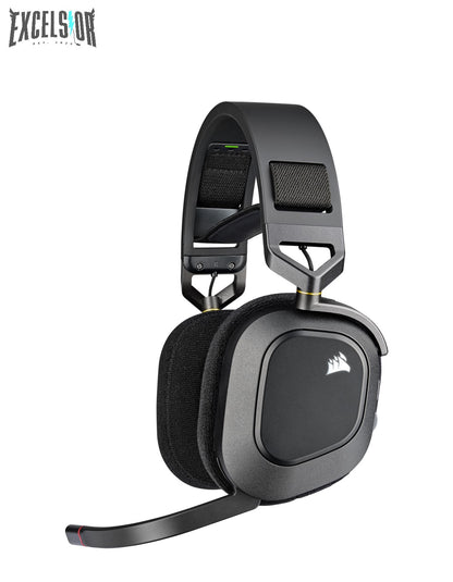 Corsair HS80 RGB Wireless Premium Gaming Headset with Spatial Audio