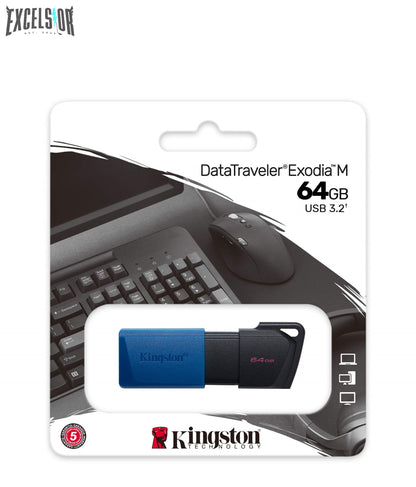 Kingston DataTraveler Exodia M USB 3.2 Flash Drive