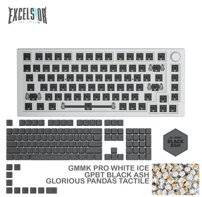 Glorious GMMK Pro Pre-Built Set W/Switches and Keycaps (Assembled Set)