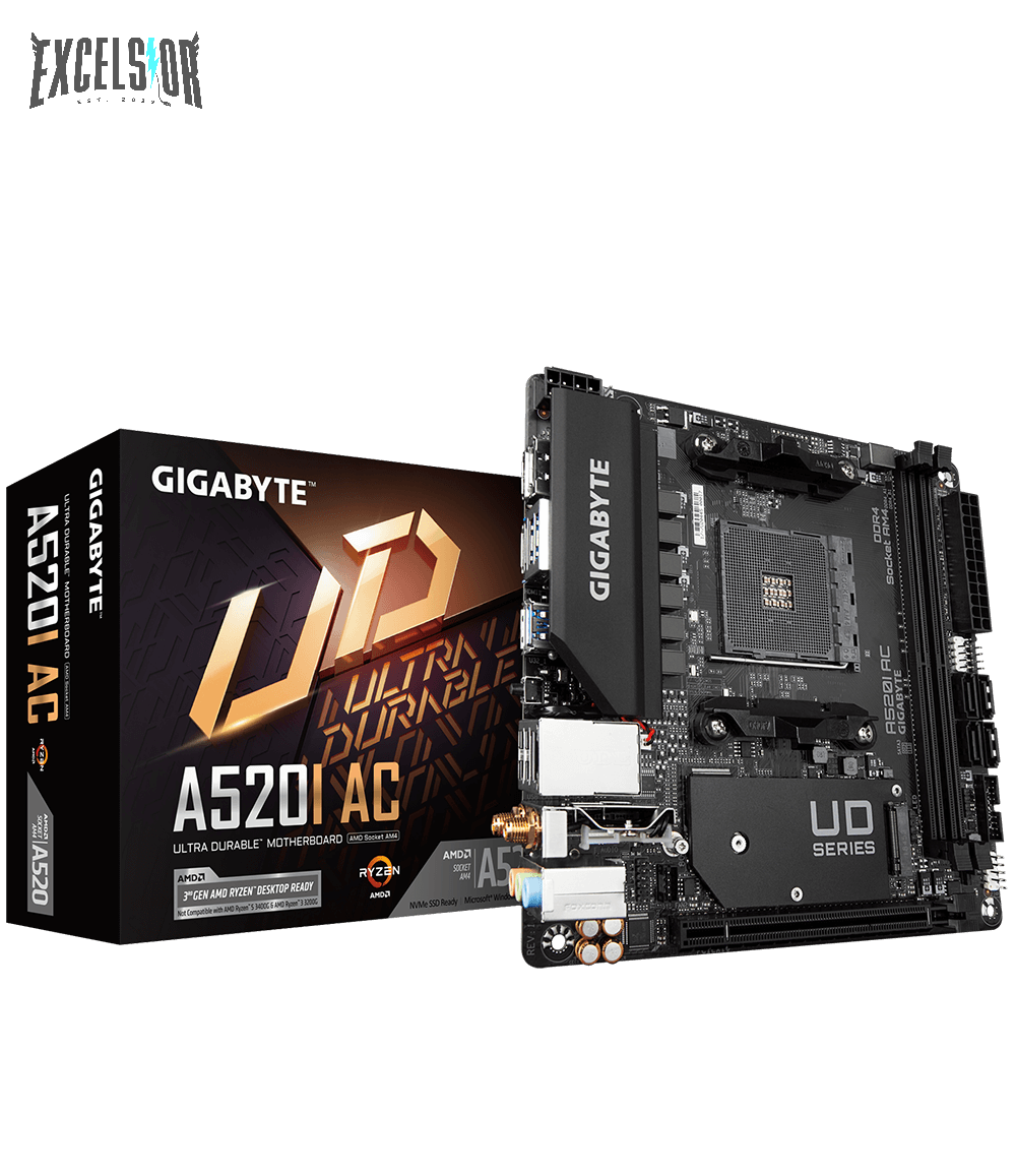 Gigabyte A520I AC - ITX (W/WiFi)